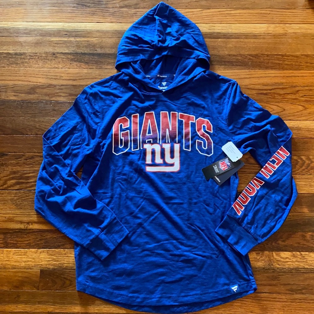 NY Giants long sleeve sweatshirt